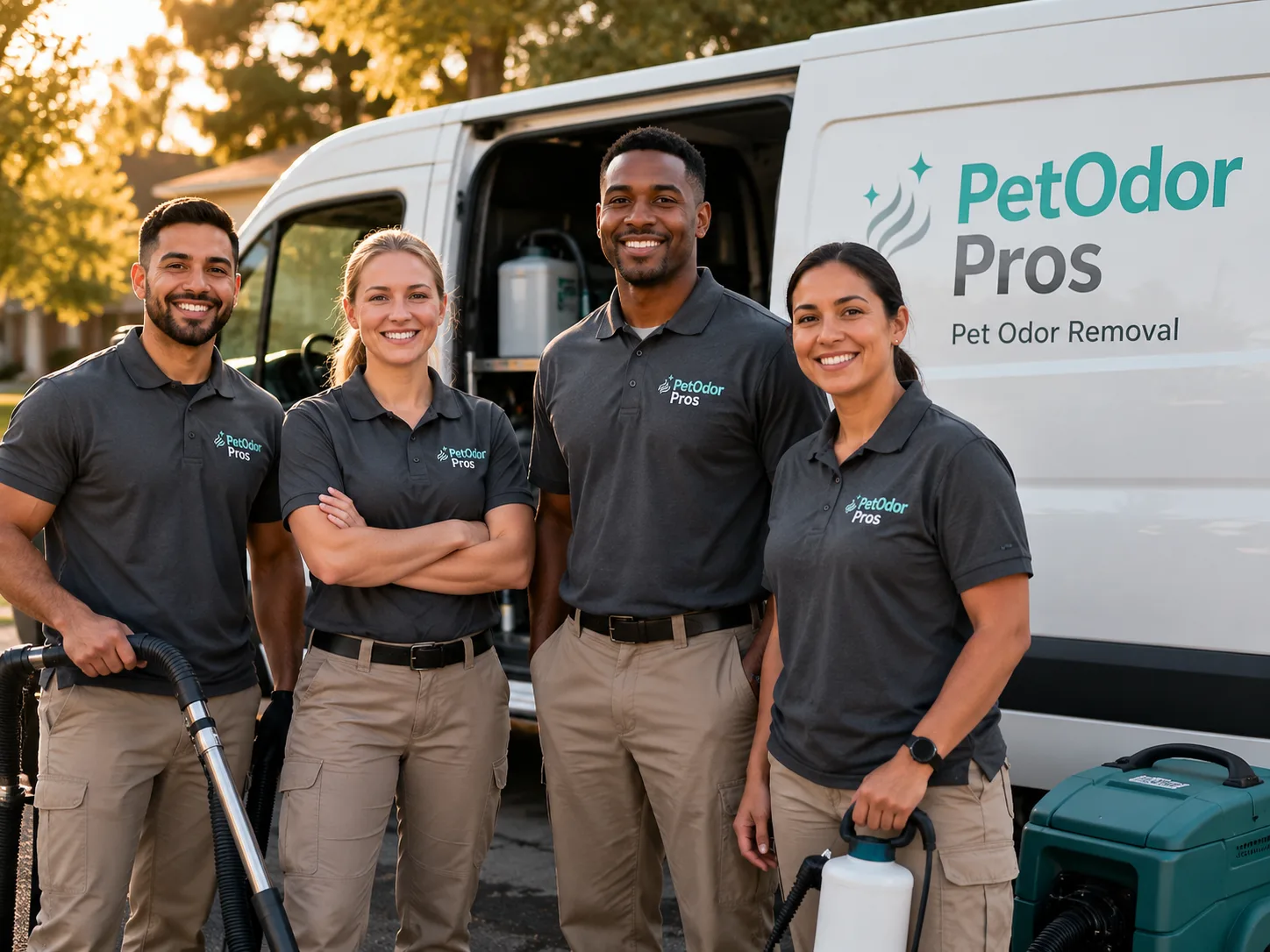 Pet Odor Removal team serving Newton, MA